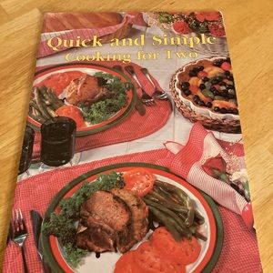 Quick and simple cooking for two cookbook